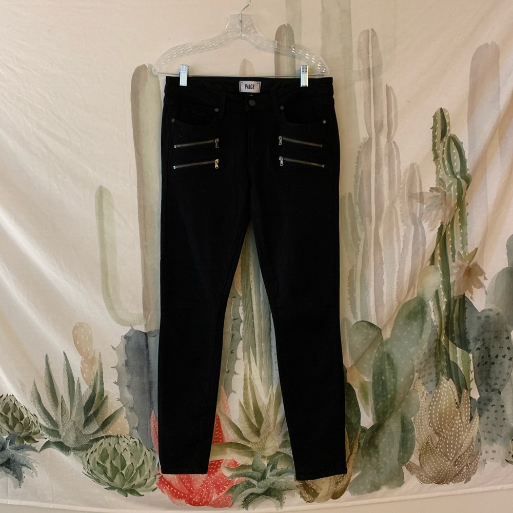 PAIGE Denim Black Edgemont Jeans